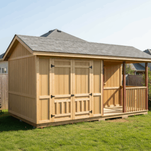 10×16 gable “dog shed / porch” — pdf plan