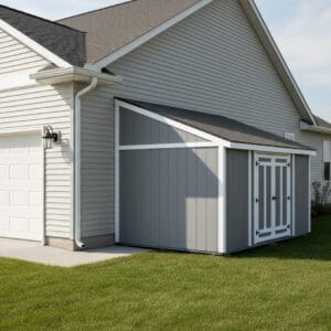 10x12 lean to shed plan | easyshedplans.com