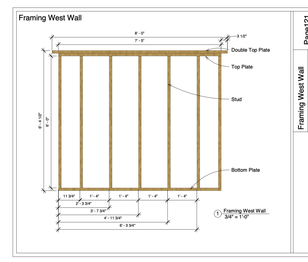 Section View easyshedplans