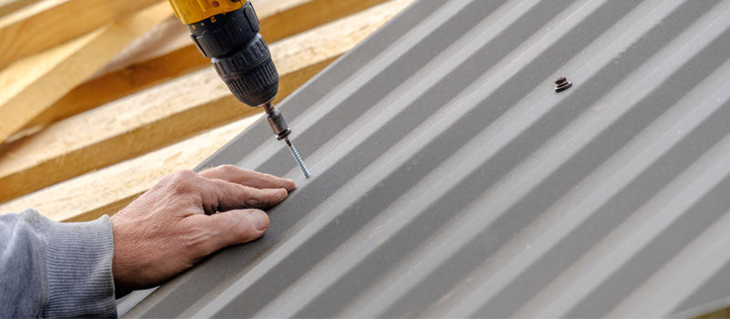 metal roofing screws installation